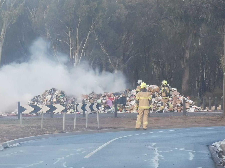 Foott Ewaste Battery Fire