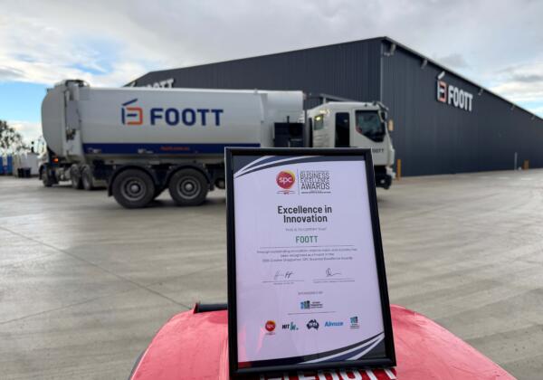 FOOTT named finalist for Excellence in Innovation at 2025 awards